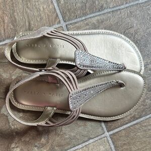 Kelly & Katie Metallic Sandals